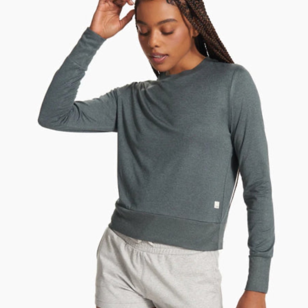 Vuoti Daydream Crew Long Sleeve Tee Cape Heather Medium